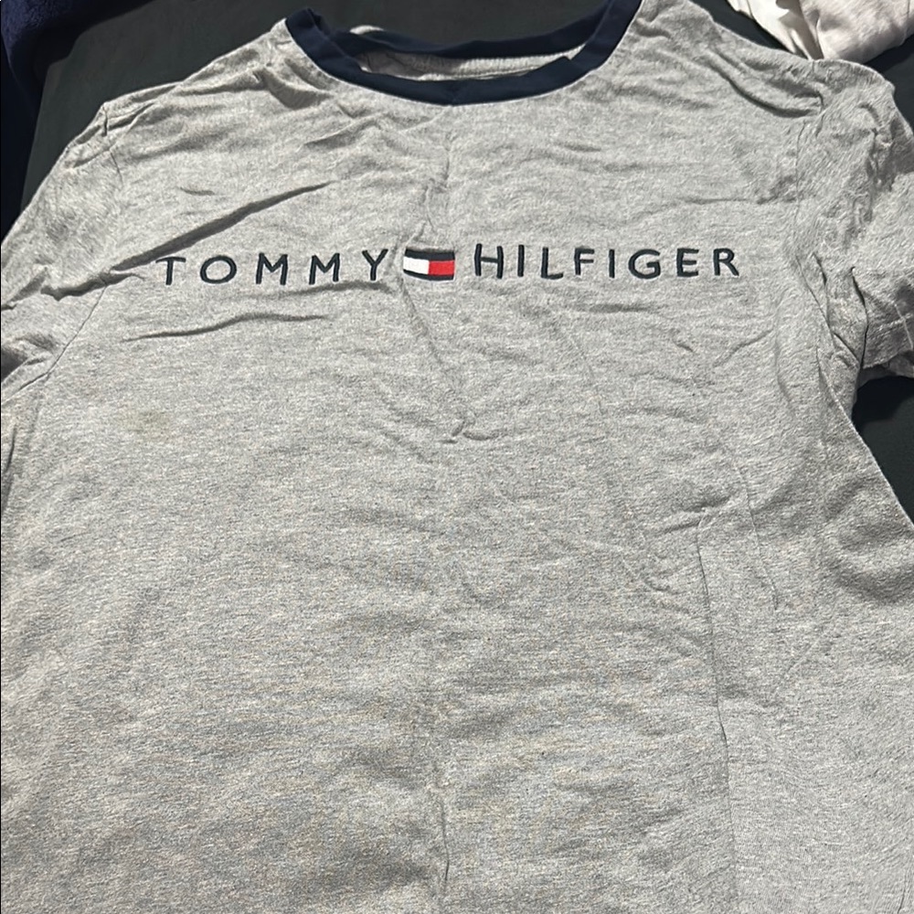 Tommy Hilfiger Gray Short Sleeve Tee